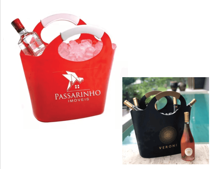 Ice Bag Bolsa para Bebidas com Gelo