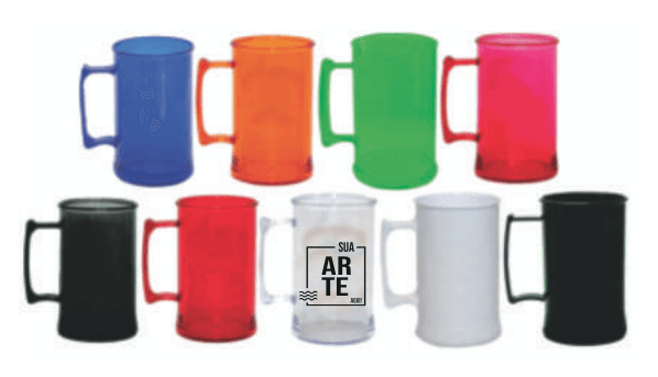 Caneca de Acrílico de Chopp 400ml