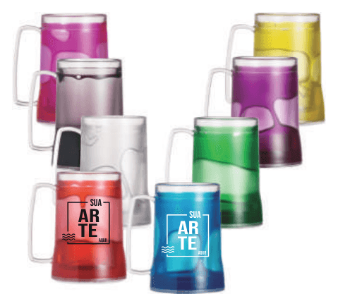 Caneca Gel Térmico 400ml