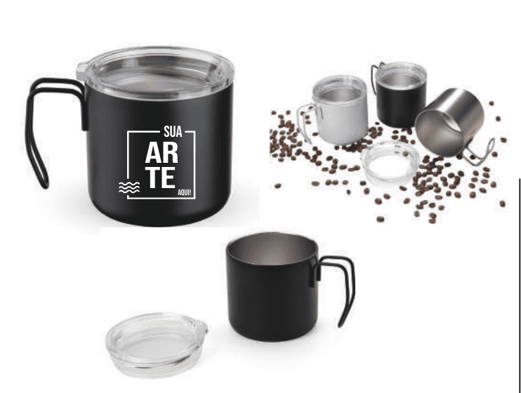 Caneca Inox Térmica 350ml