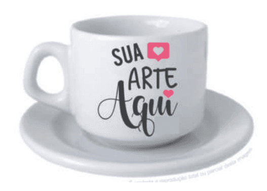 Xícara 200ml + Pires