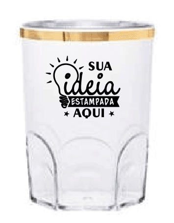 Copo Boteco com Borda 200ml