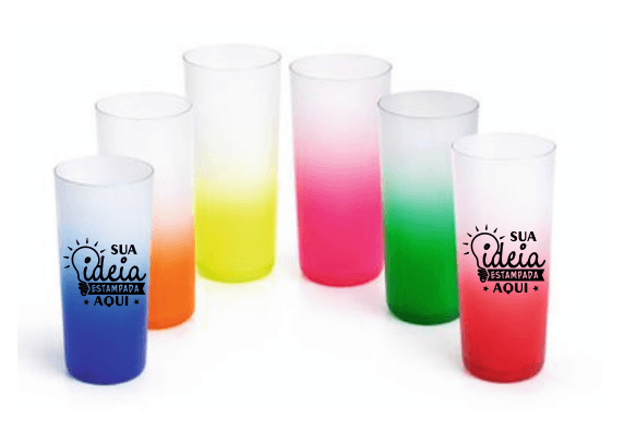 Copo Long Drink Degrade 330ml