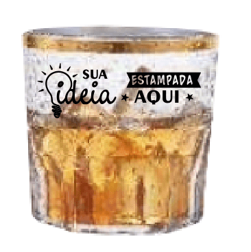 Copo Whisky com Borda
