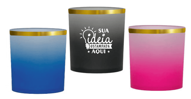 Copo Whisky Degrade com Borda