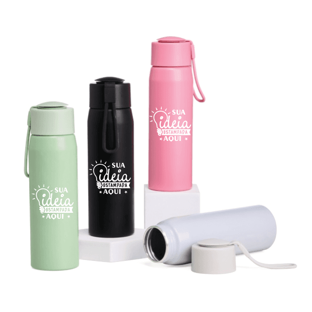 Garrafa de Alumínio 600ml