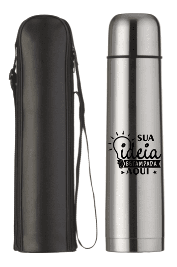 Garrafa Térmica Inox 1LC/BOLSA