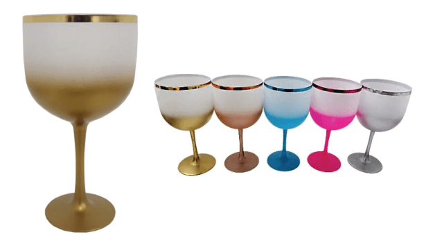 Taça de Gin Degrade com Borda 500ml