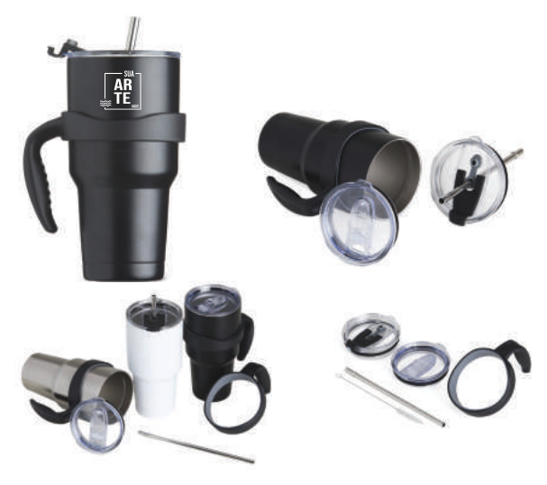 Caneca Térmica Inox 800ml